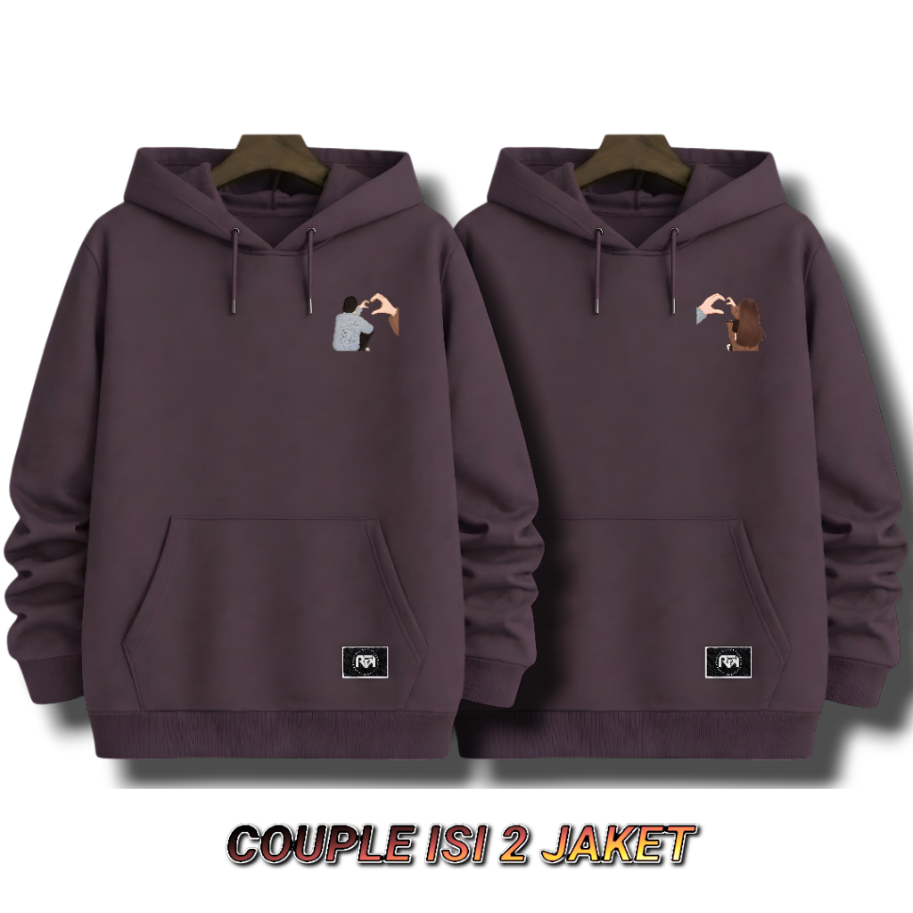sweater couple pasangan / sweater couple pasangan 2 pcs hoodie couple / jaket couple pasangan