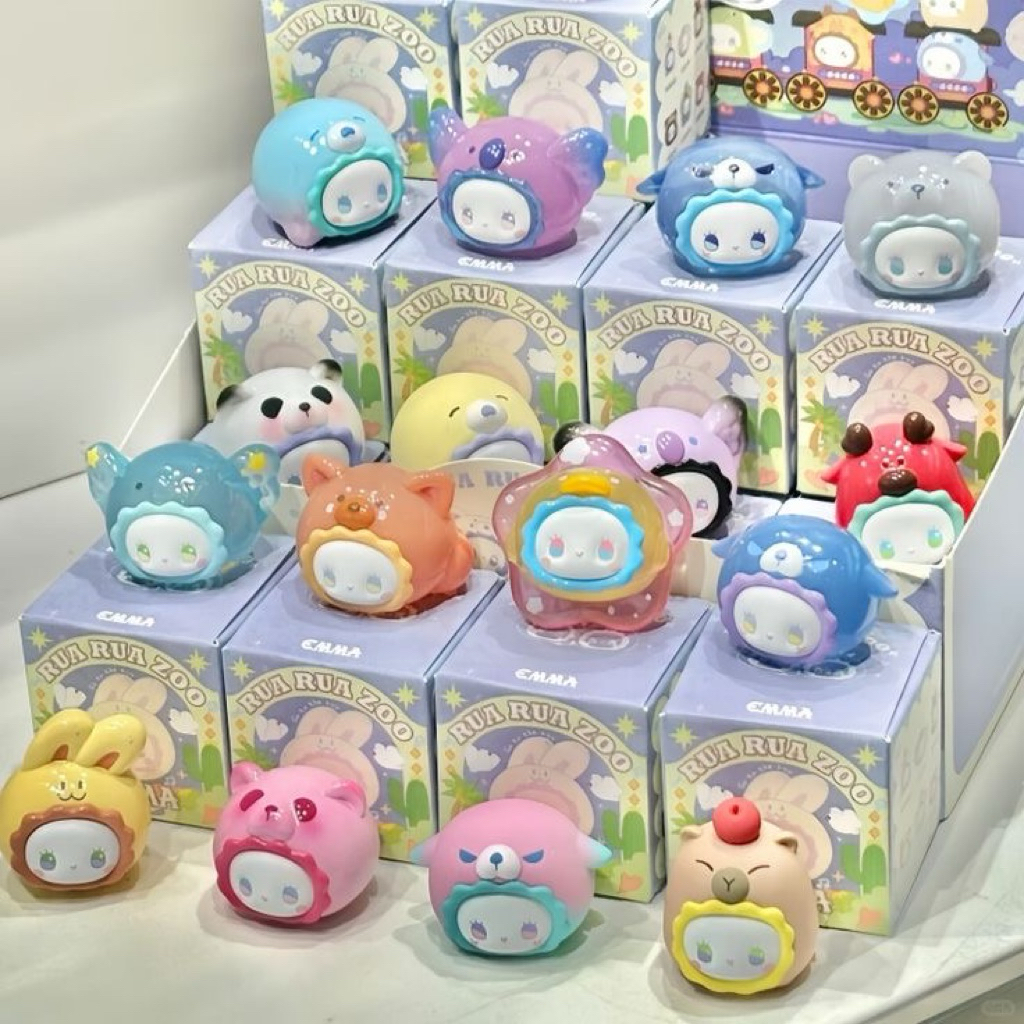 Blind Box Emma Rua Zoo | bb kacang | emma | keychain