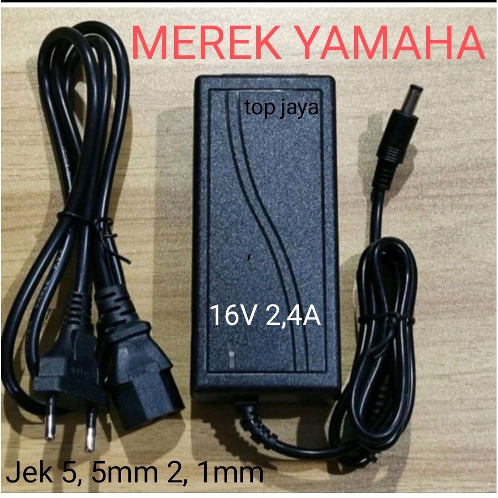 Adaptor Yamaha PA-300C 16V 2,4A PSR1500 PSR2000 PSR3000 BEST SELLER
