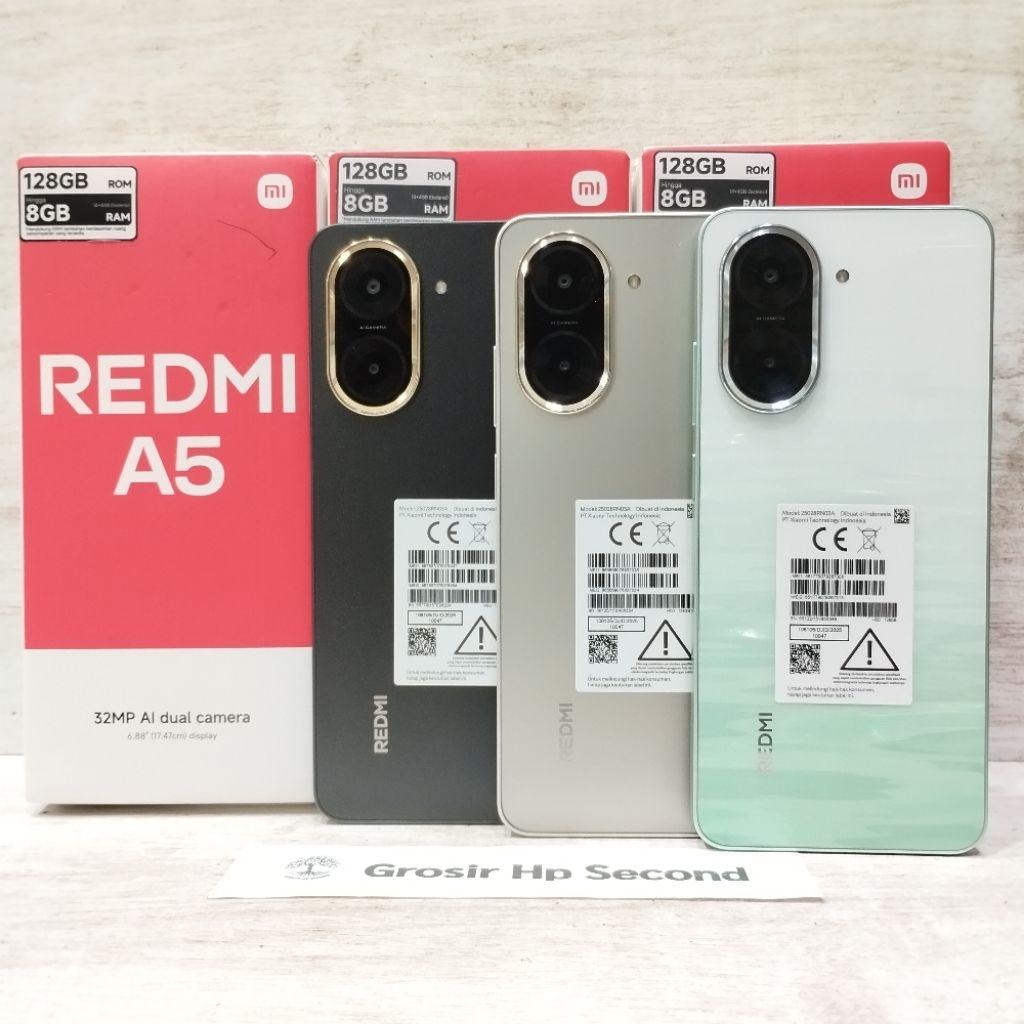 REDMI A5 4/128GB HP SECOND FULLSET