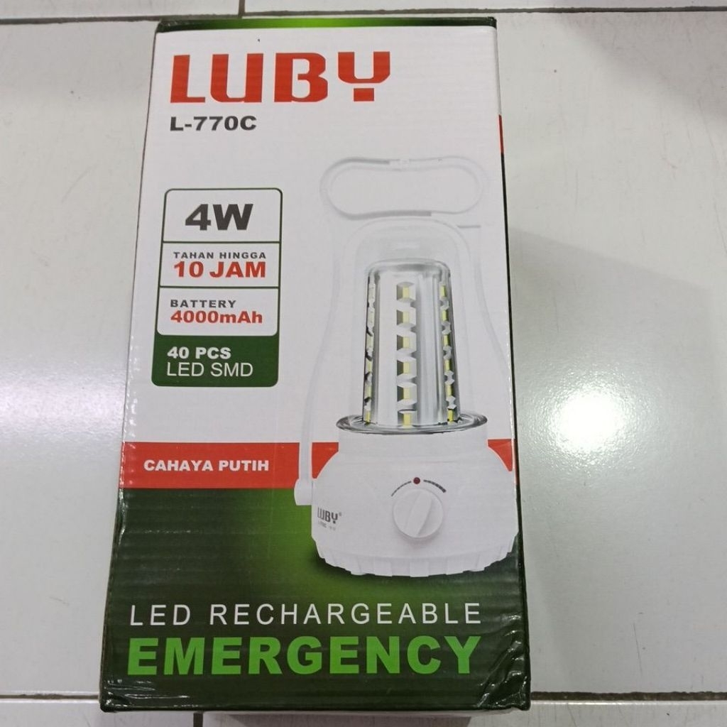 LUBY L-773A Lampu darurat/ FOX GE-833 Lampu darurat / emergency led / LUBY L-770C