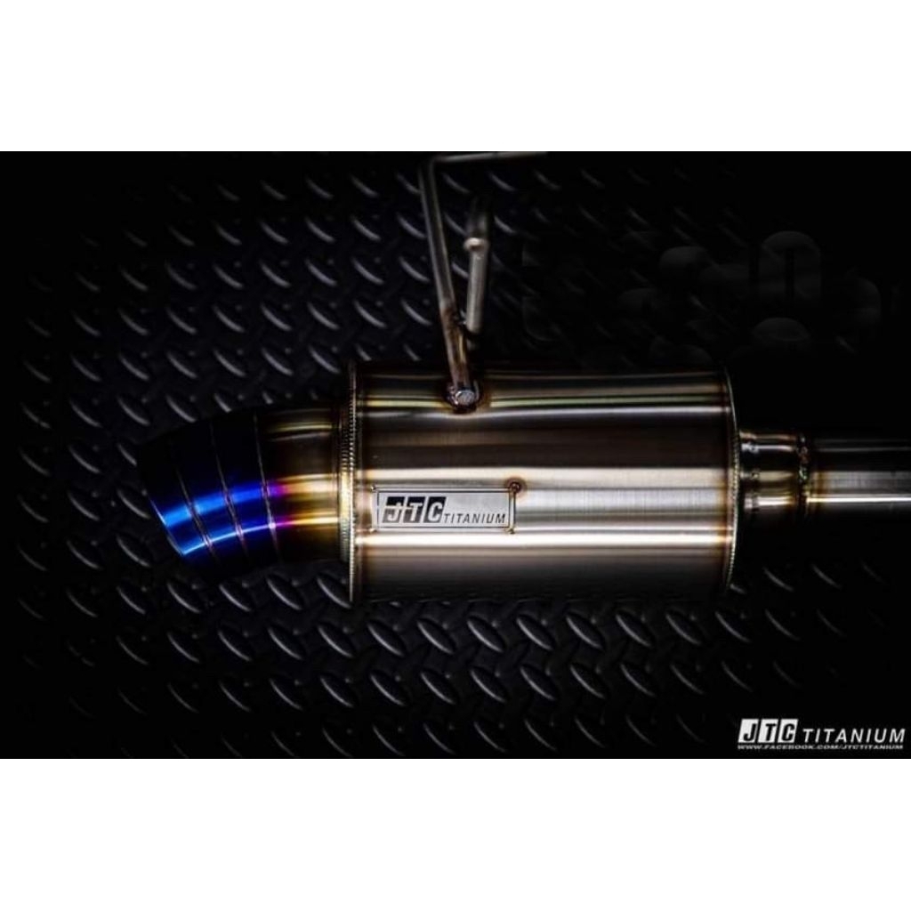 JTC TITANIUM UNIVERSAL STAINLESS MUFFLER