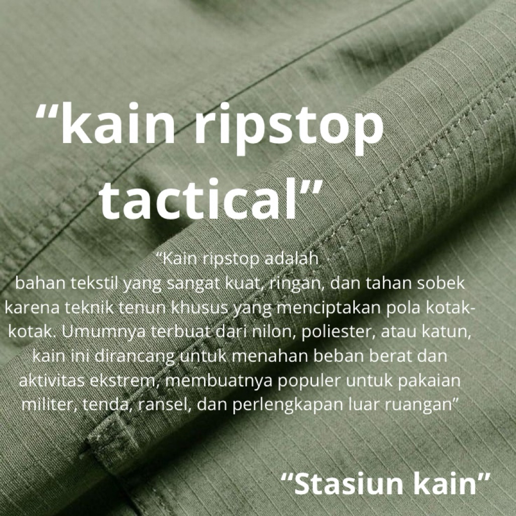kain ripstop tactical (harga per 0,5m)