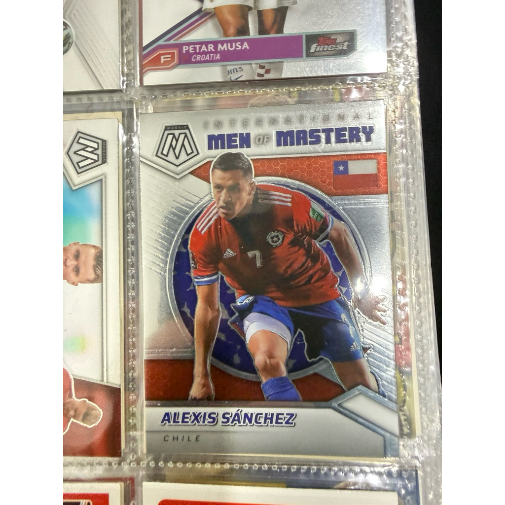 kartu bola panini mosaic alexis sanchez chile