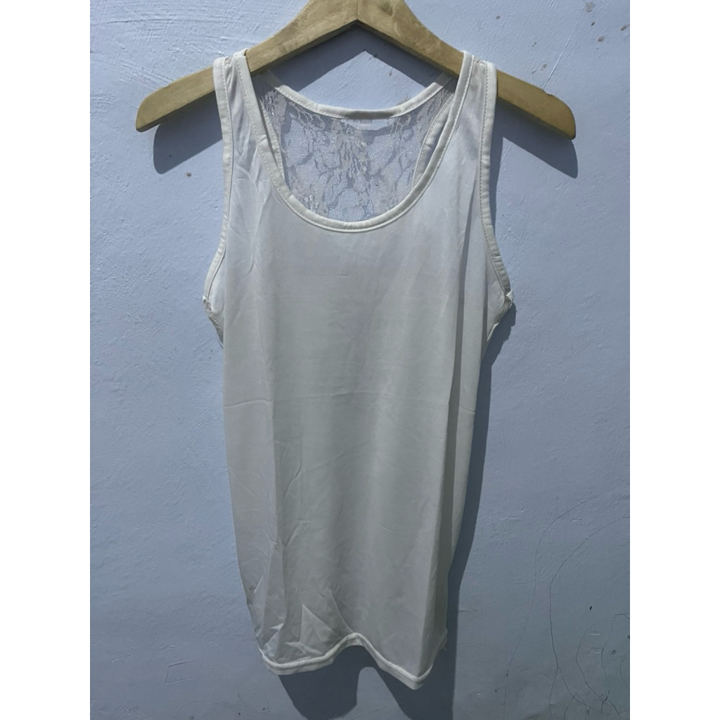 Tanktop Putih Second