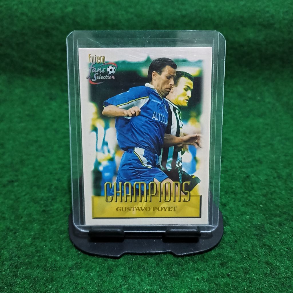 KARTU BOLA GUSTAVO POYET CHELSEA FUTERA FANS SELECTION 1999