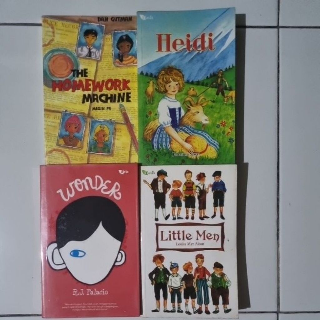 Aneka Novel Atria Preloved ORIGINAL Terjemahan | Little Men by Louisa May Alcott | The Homework Mach