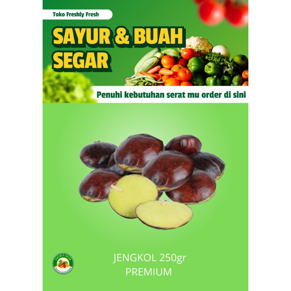 Jengkol mentah segar / Jengkol mentah fresh 250 gram