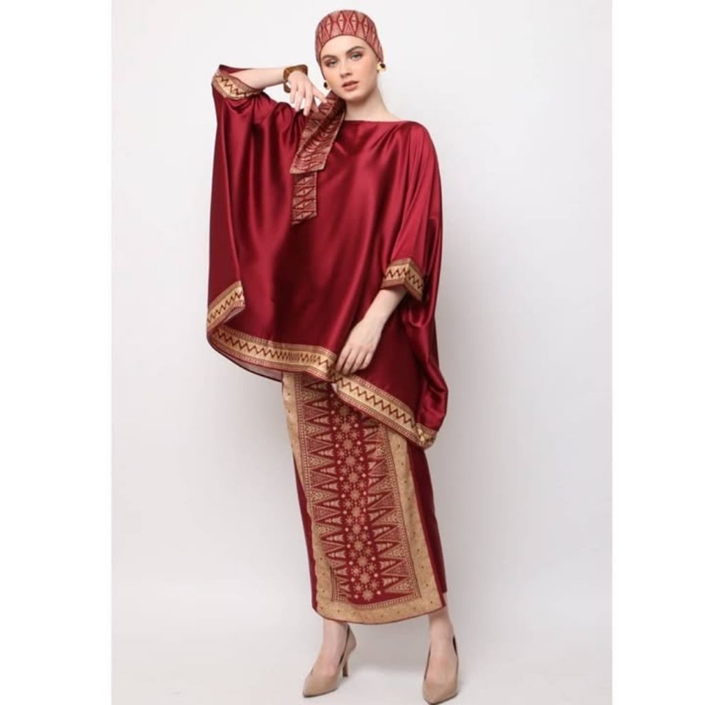 Kebaya Maroon | Kebaya Merah | Kebaya Premium | Kebaya Wisuda | Kebaya Modern | Kebaya Wanita | Baju