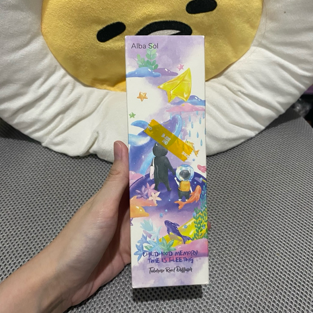 oh some alba sol tuberose reed diffuser