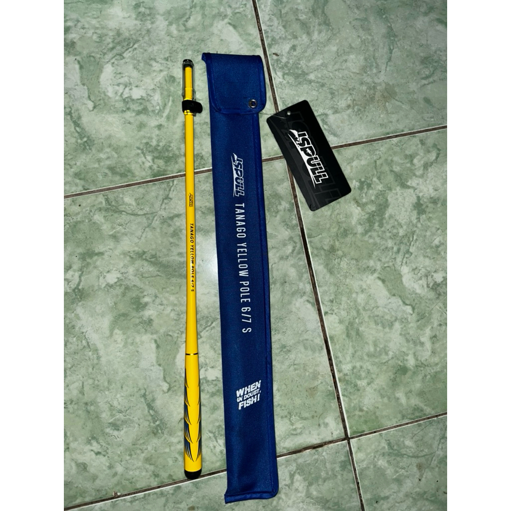 ityp ispull tanago yellow pole 6/7s like new