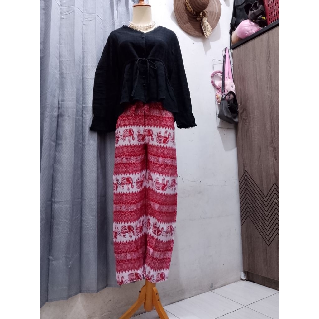 celana motif batik, asli dari jogja