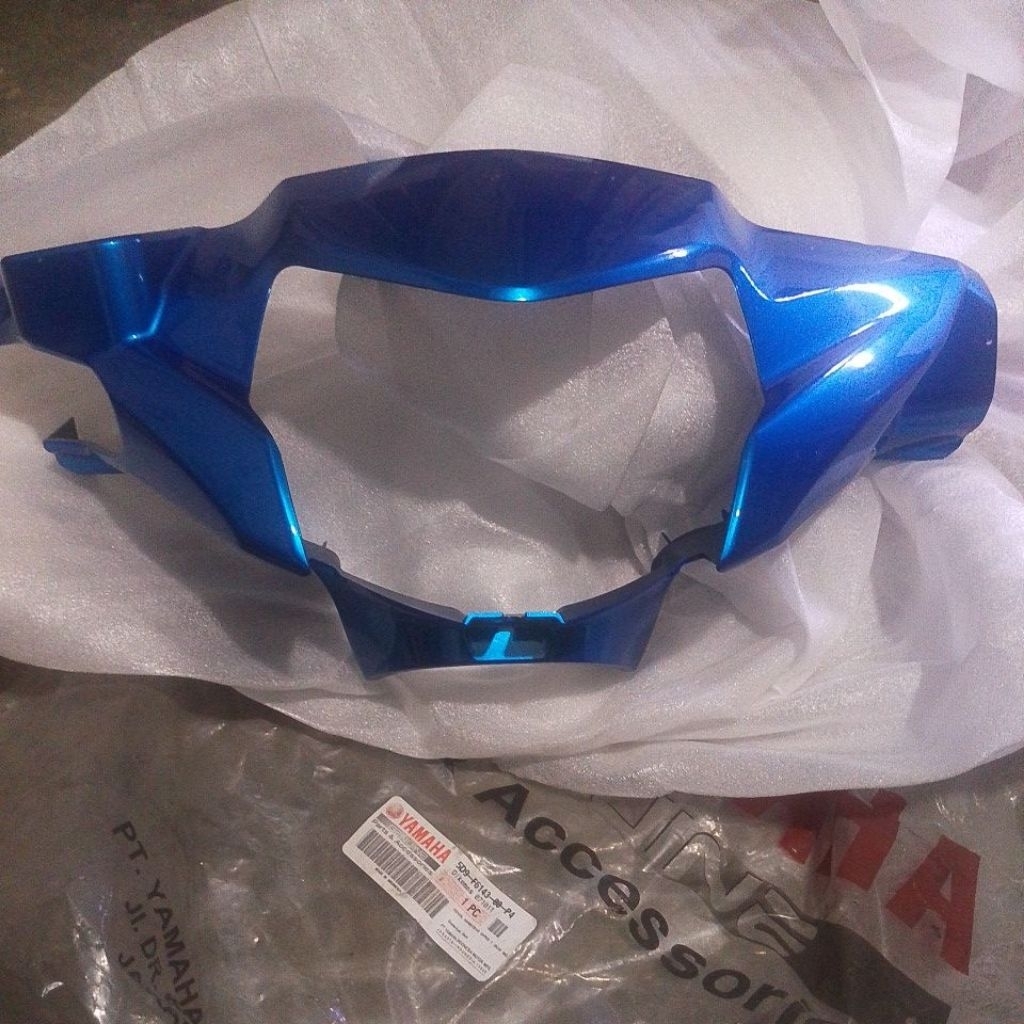 cover batok depan Vega ZR biru muda original