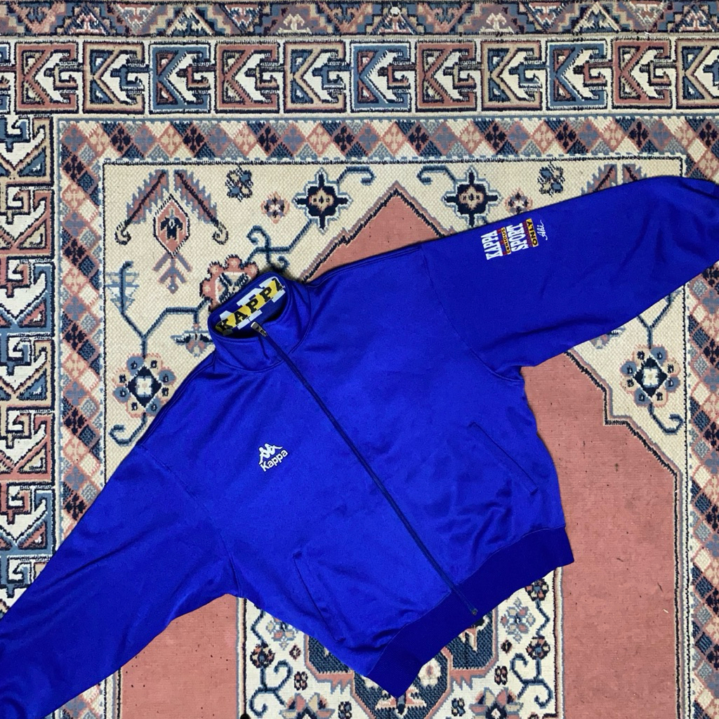 Preloved Jacket Kappa Vintage Warna Biru