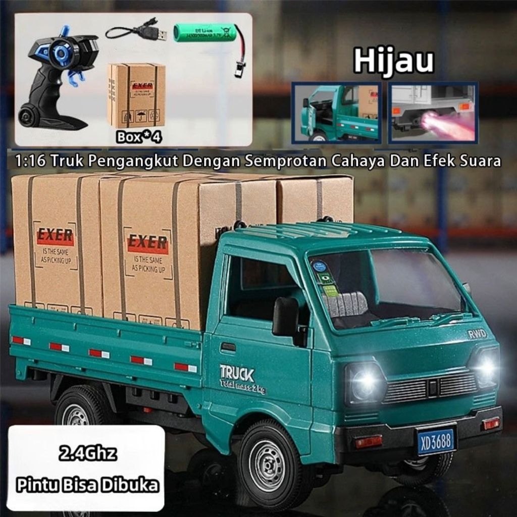 NEW DEALS MOBIL REMOT PIKEP,TRUK MAINAN REMOT CONTROL MAINAN EDUKASI