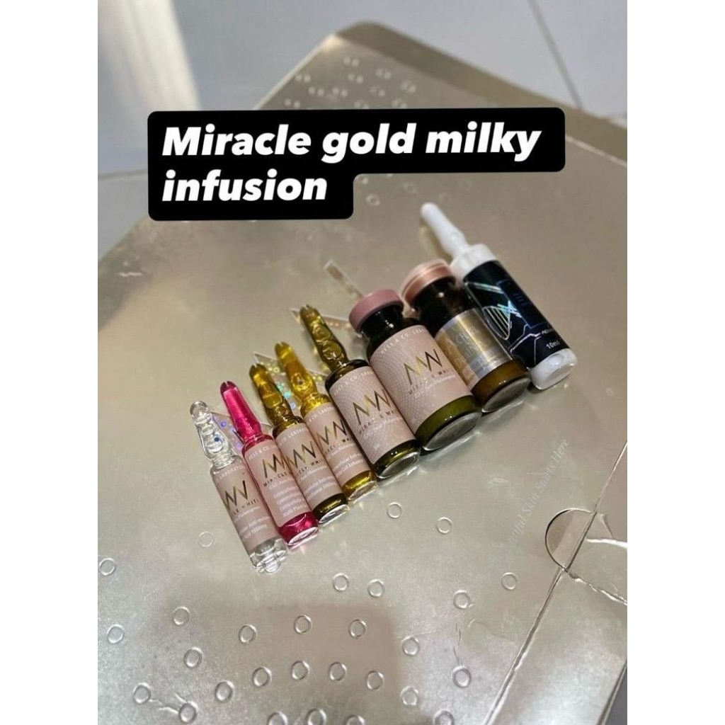 MIRACLE GOLD MILKY STEMCELL INFUS