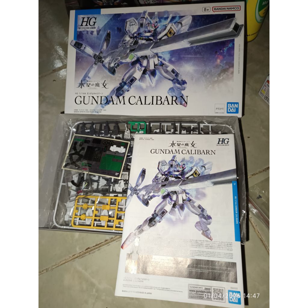 HG WFM GUNDAM CALIBARN BANDAI