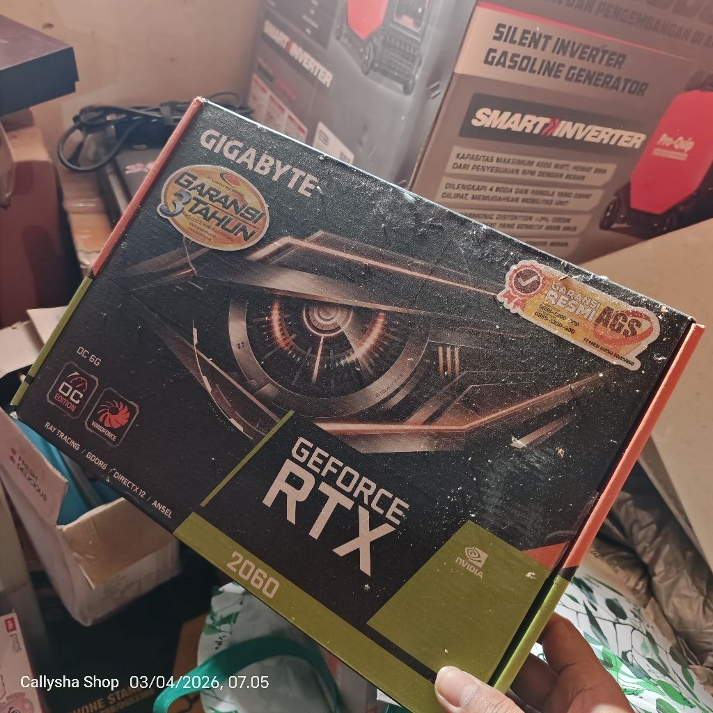 Raizer Core X EGPU with VGA RTX2060 Gigabyte