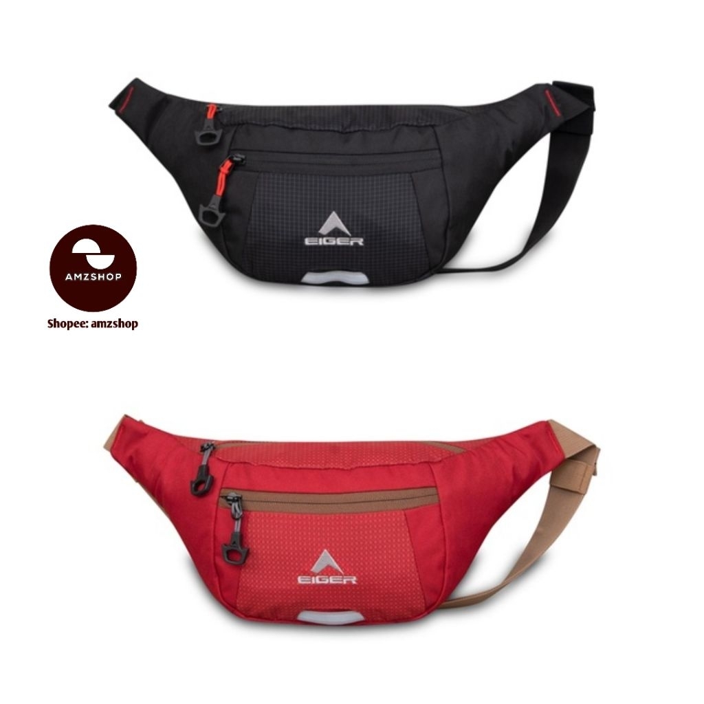 Eiger Gradient L 1F Tas Slempang Waistbag ORIGINAL EIGER