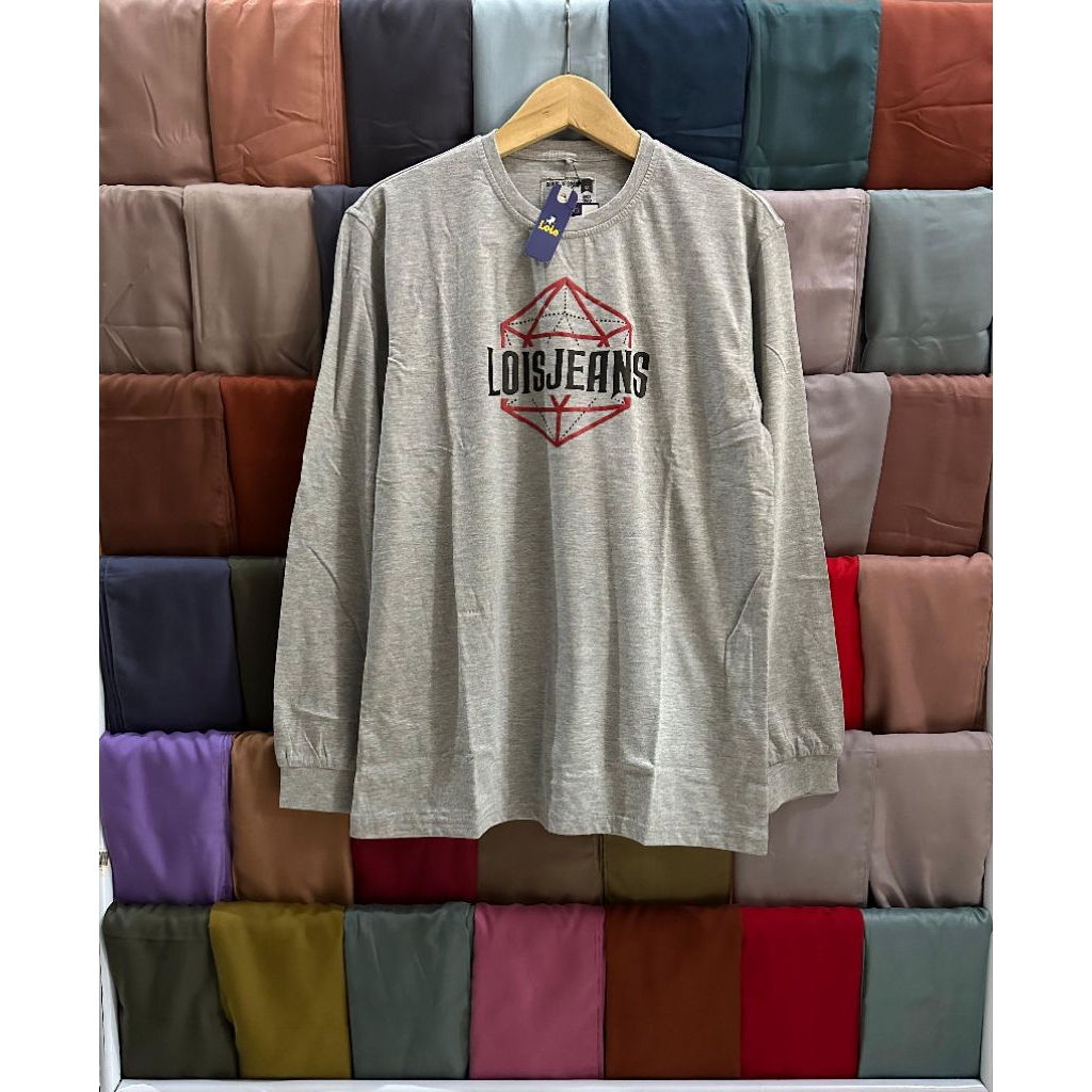 Kaos Lengan Panjang - LOIS, Pakaian Pria