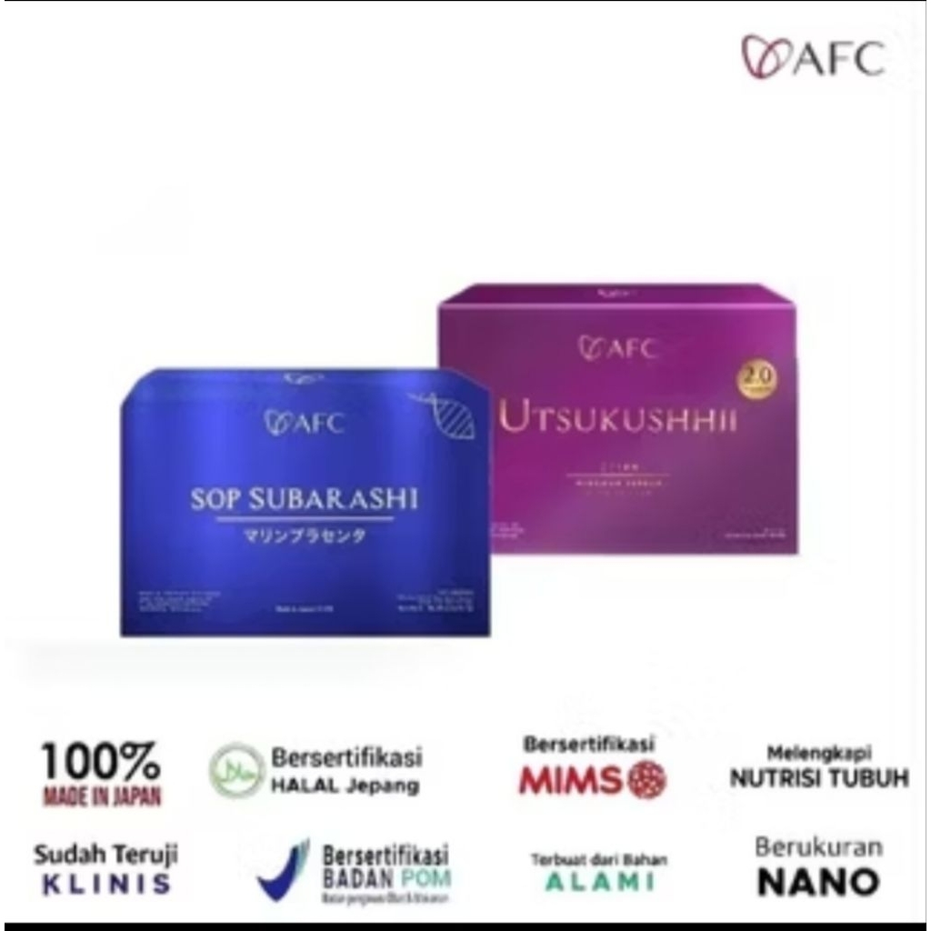 [ORI] Sop Subarashi gold Utsukushii Gold Hikari Gold afc japan asli 100%