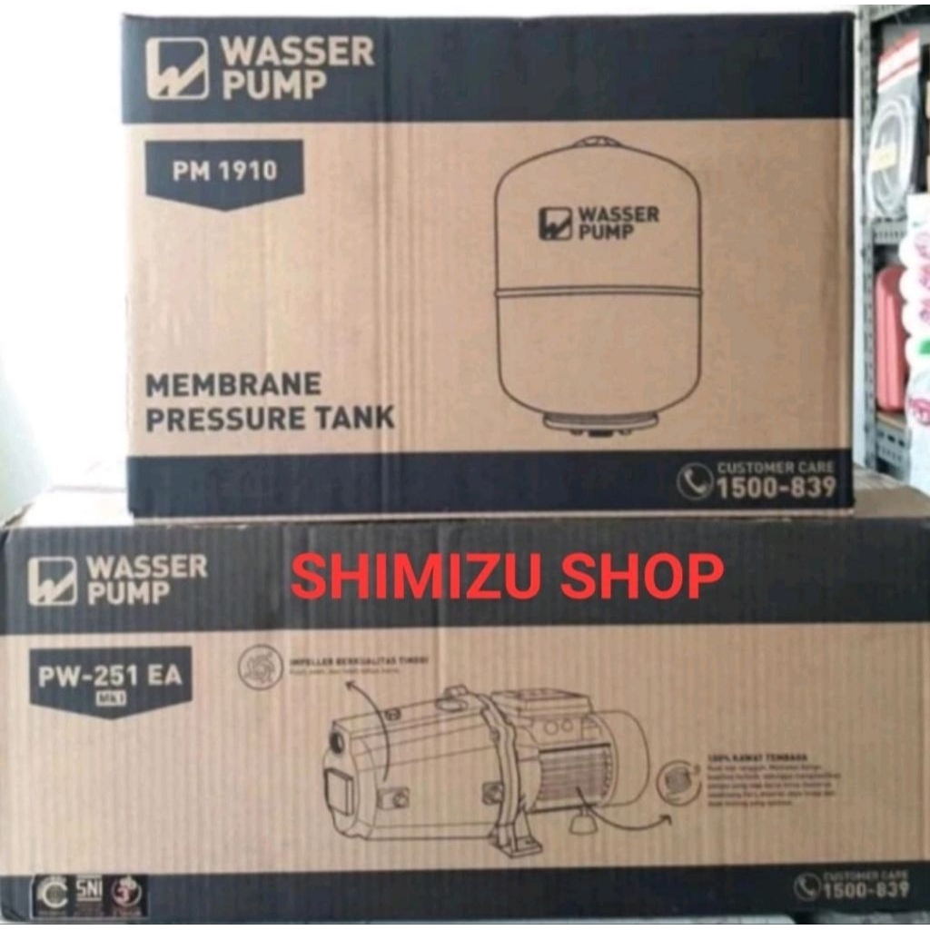 Pompa Semi Jet Pump Wasser 250watt / Pompa Semi Jet Pump Wasser PW251EA