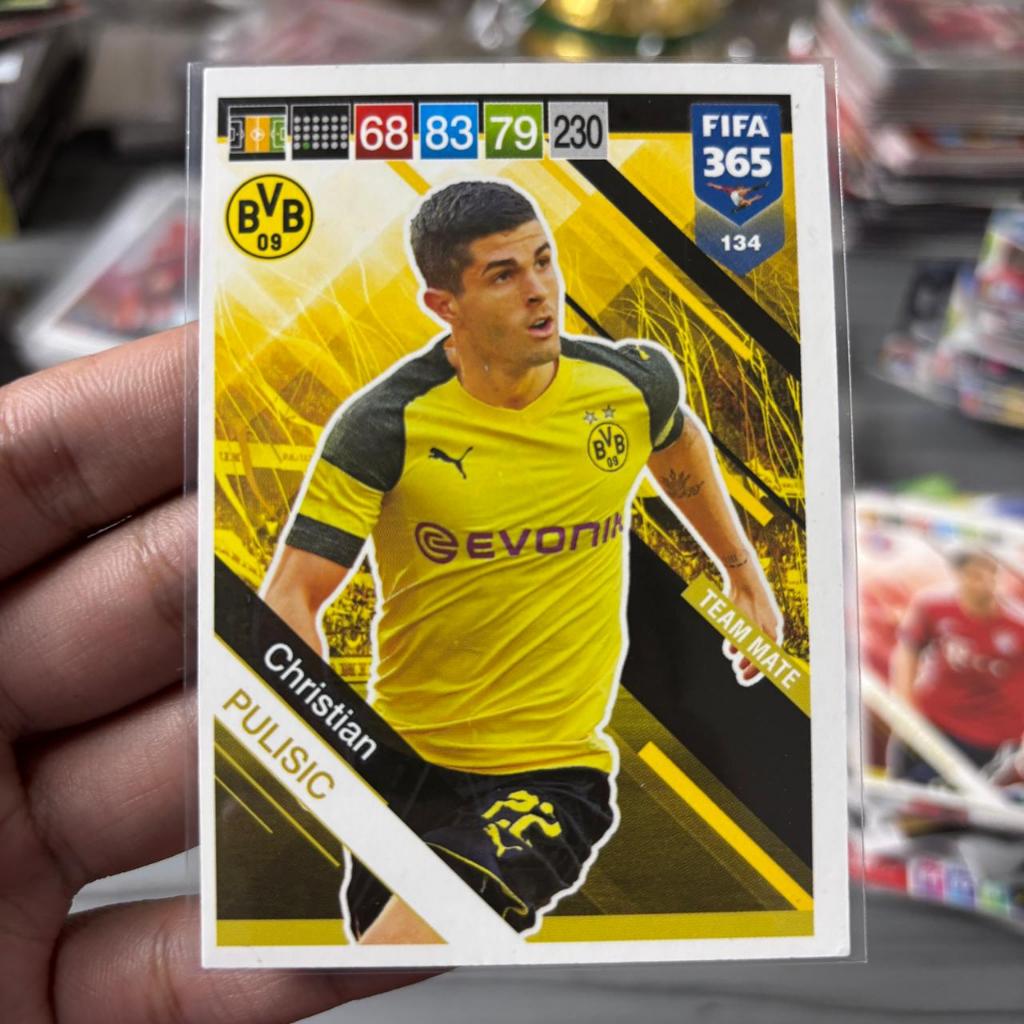 Kartu Bola Pulisic Dortmund Panini  Original