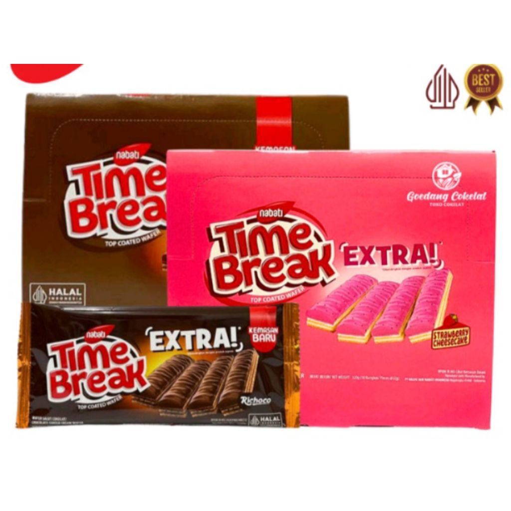 Time break extra per box