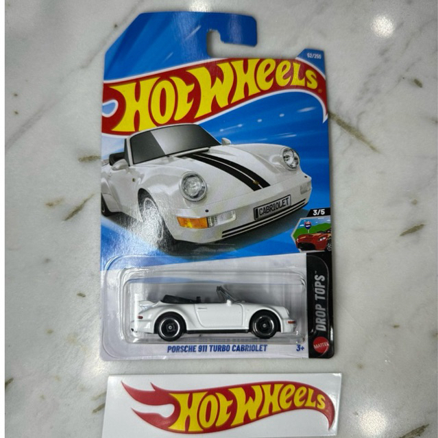 Hot Wheels Porsche 911 Turbo Cabriolet