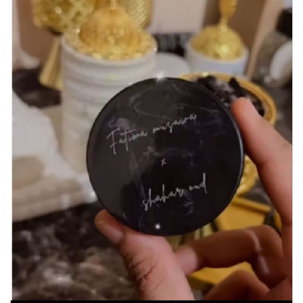 Original bukhur Yaman Fatima Musawa x Shahar Oud / Bukhur Fatimah musawa X Shahar Oud / Bukhur Yaman