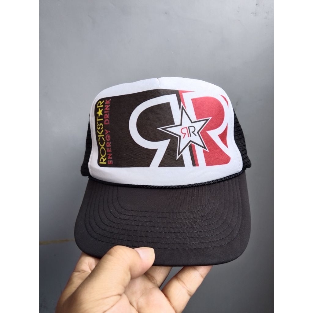 Topi trucker rockstar((SOLD))