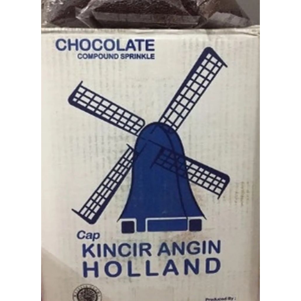 HOLLAND DARK MESES  12.5 KG  COKLAT BUTIR