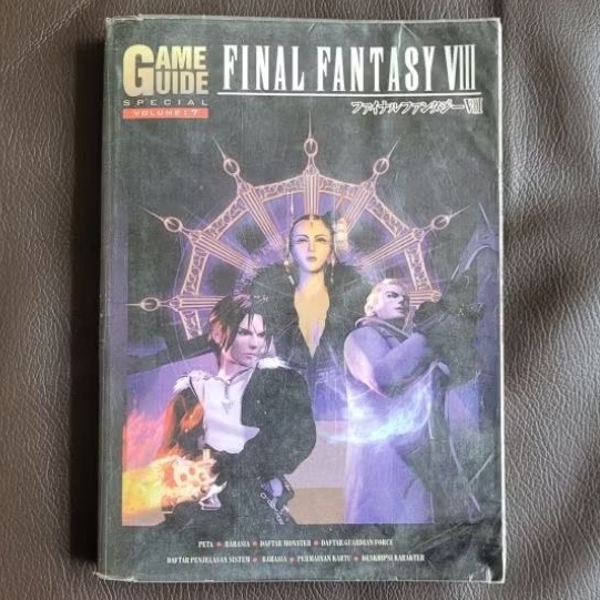 Buku Game Guide Final Fantasy VIII (Playstation)