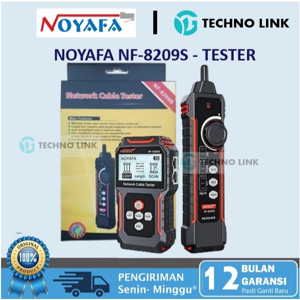 NOYAFA NF-8209S NETWORK CABLE LAN TESTER CHECKER