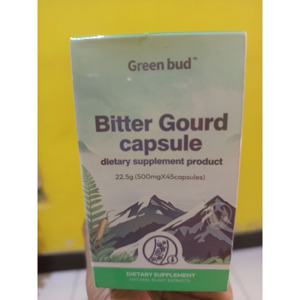 BITTER GOURD CAPSULE suplemen herbal gula darah