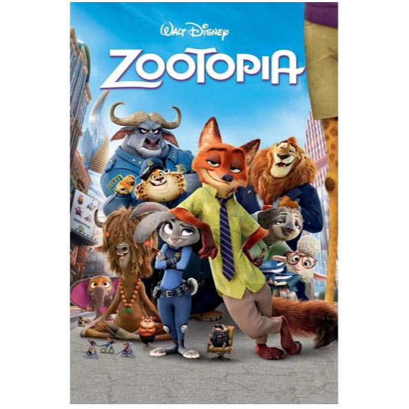 20 Halaman Zootopia Coloring Book