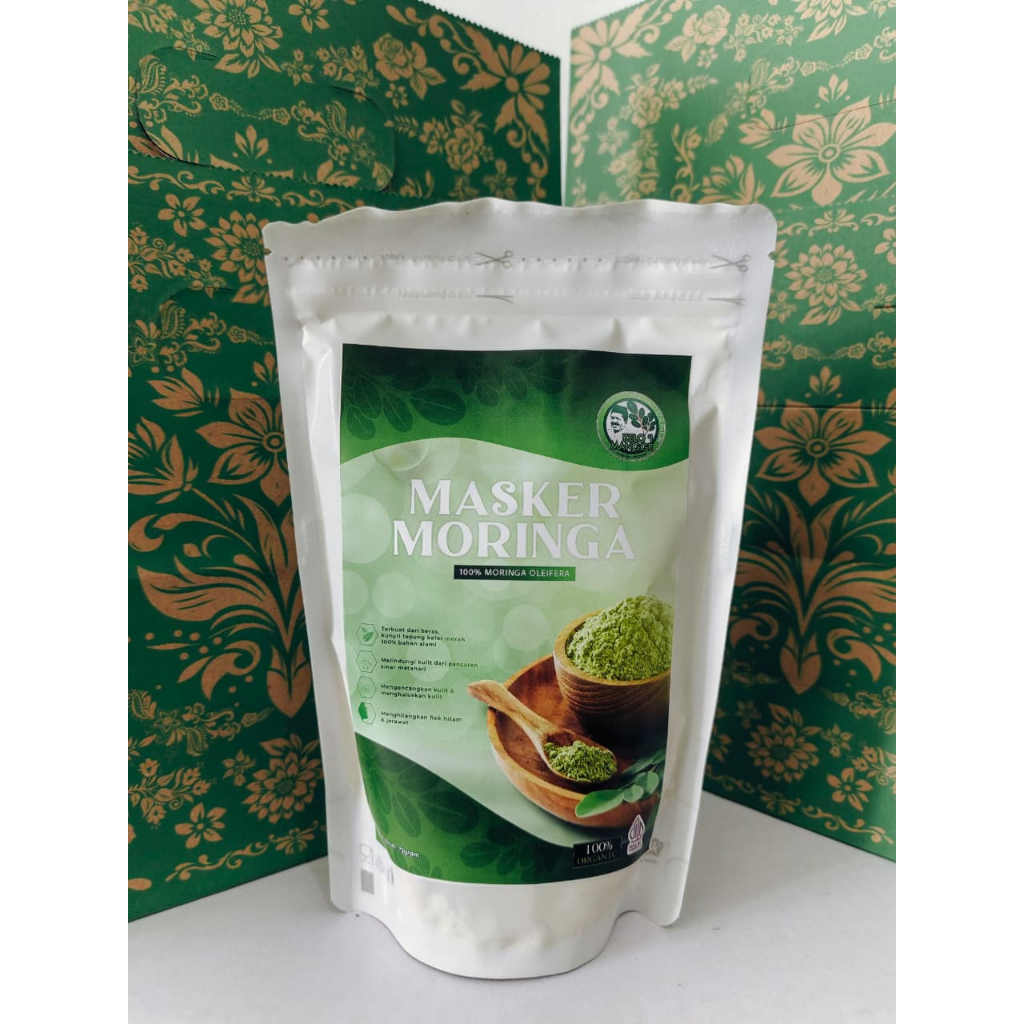 Masker kelor merah
