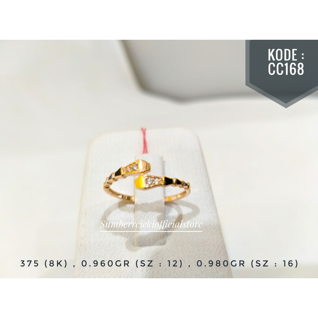 Xn7* Cincin berat ringan/cincin berat di bawah 1 gram / cincin 300 / cincin 375 / cincin 8k / cincin