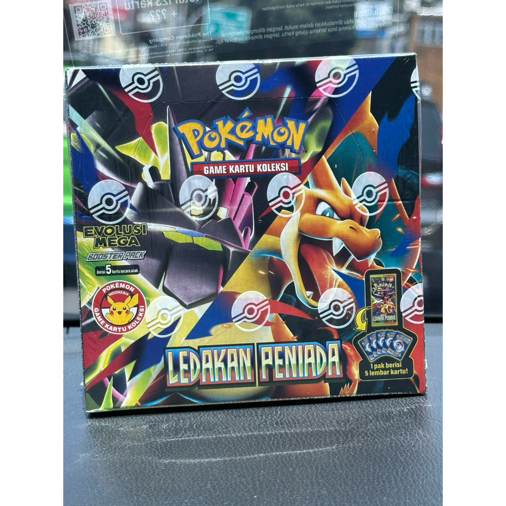 KARTU POKEMON BOOSTER BOX LEDAKAN PENIADA ORIGINAL READY