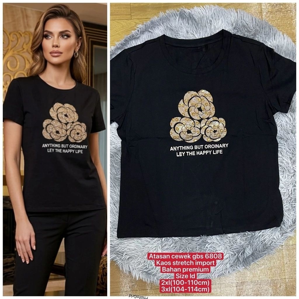 Kaos Kamaya , OllyBeauty ,Kameni ,shangpinxiu , Liangdian Ruyunga # Bahan Kaos Stretch #Super Premiu