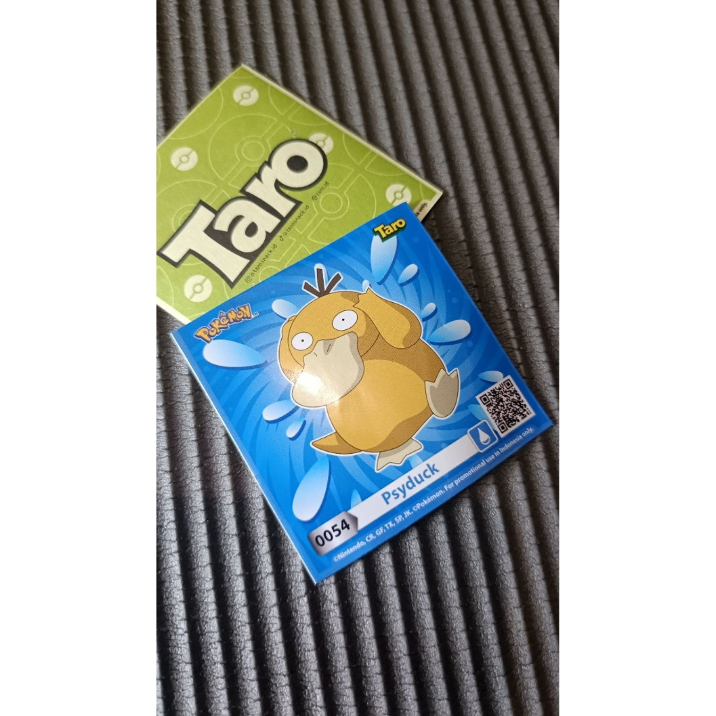 Sticker Taro Pokemon Psyduck