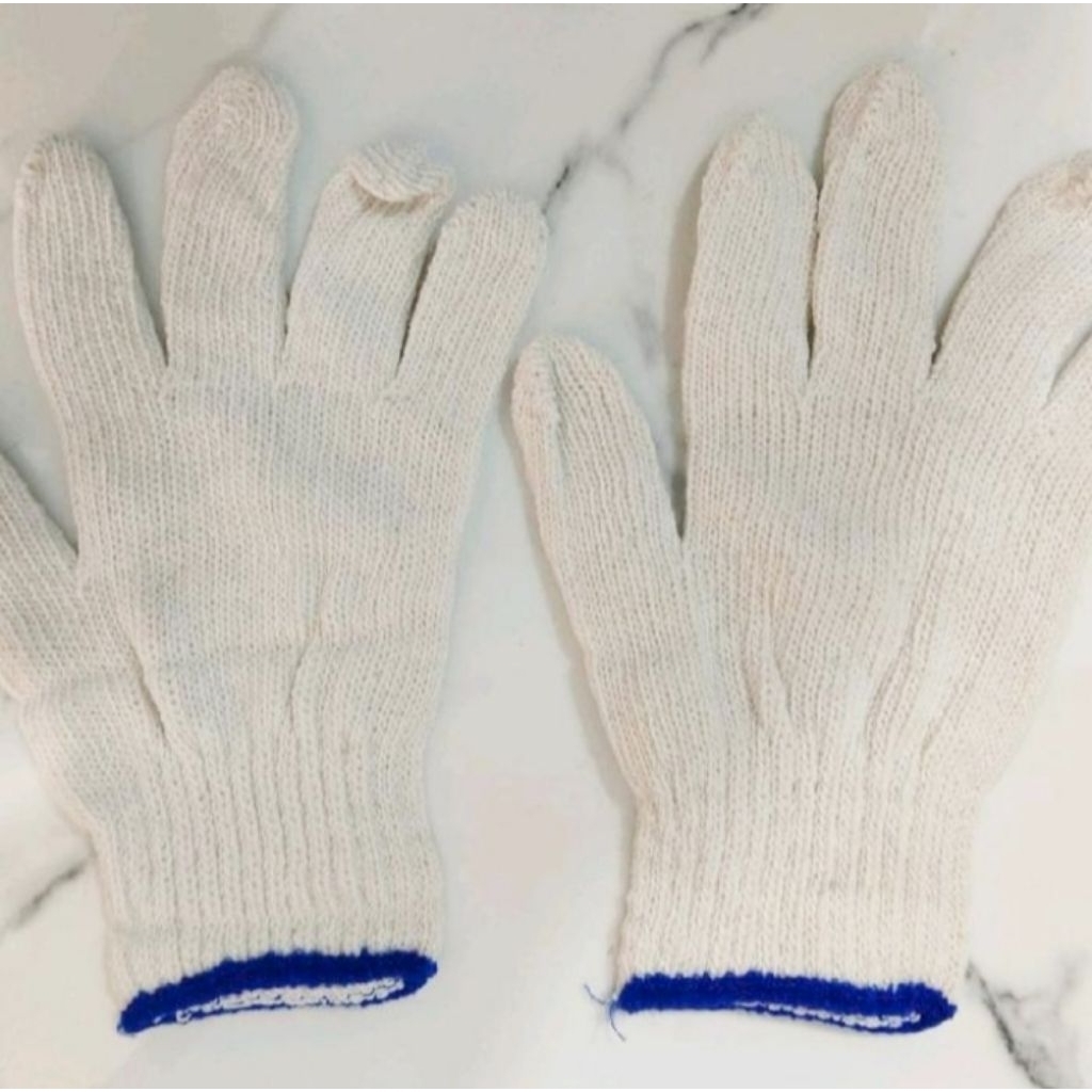 1 LUSIN Sarung Tangan Rajut 5 Benang / Sarung Tangan Pekerja GLOVES 5 BENANG