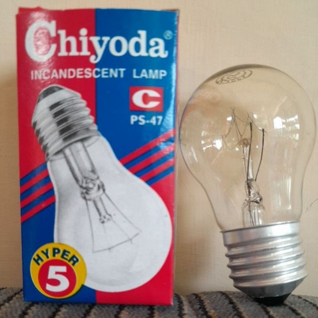 lampu Chiyoda 5 Watt Kuning dop ayam