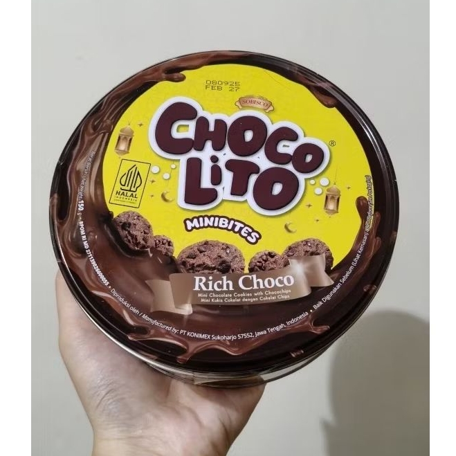 Choco Lito Mini Bites Rich Choco Cookies 150gr