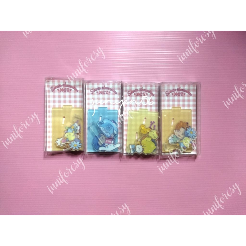 NCT JAEMIN JENO ACRYLIC STAND SANRIO WITH PC SEALED