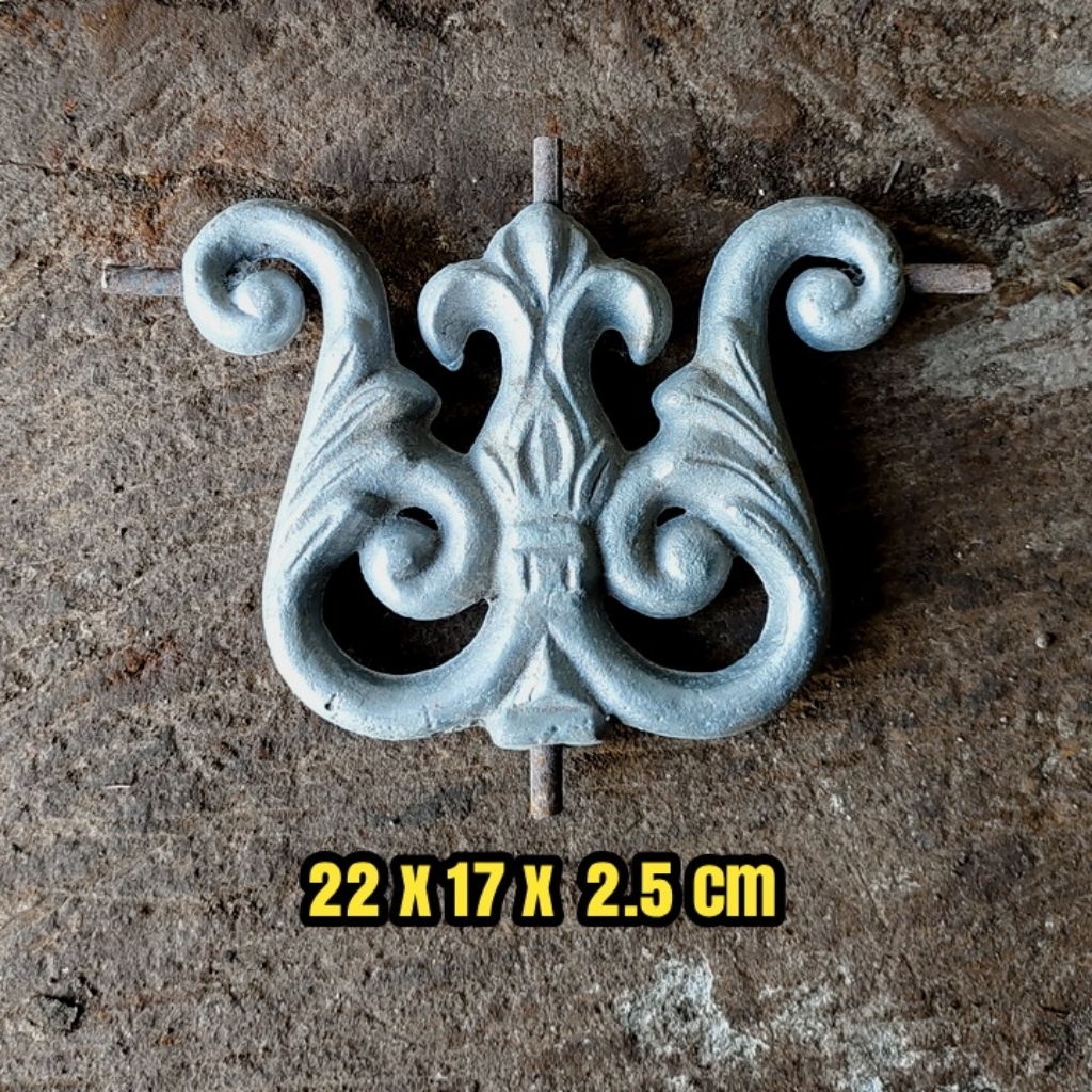 ornamen pagar klasik minimalis alferon besi tempa alumunium gerbang las