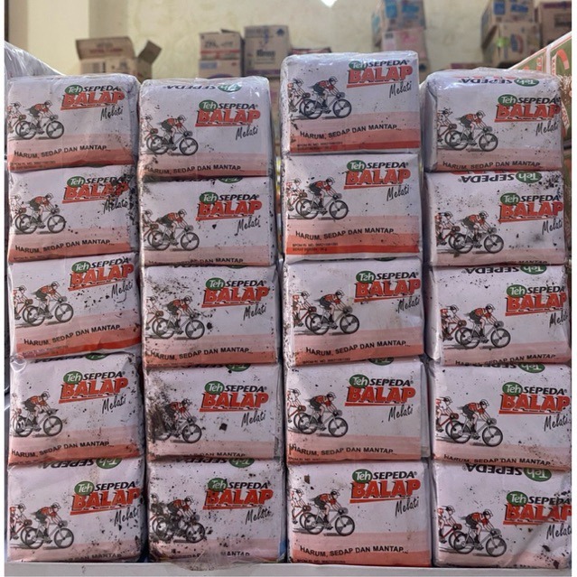 Teh Sepeda Balap 1 Slop 10bungkus /5bks  - (1pack isi 10/5) TEH SOLO - TEH SEPEDA BALAP - HARUM DAN 