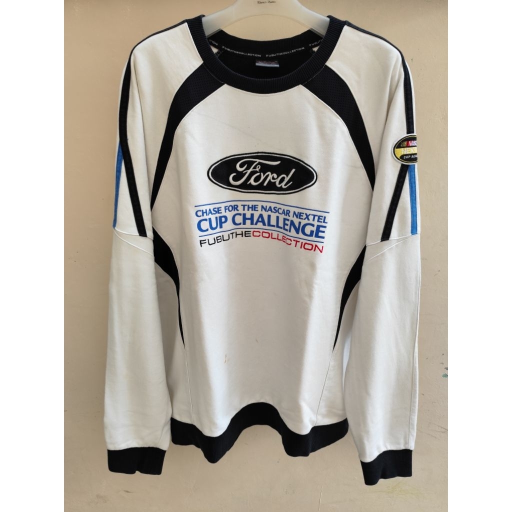 crewneck fubu vintage ford gt nascar nextel cup