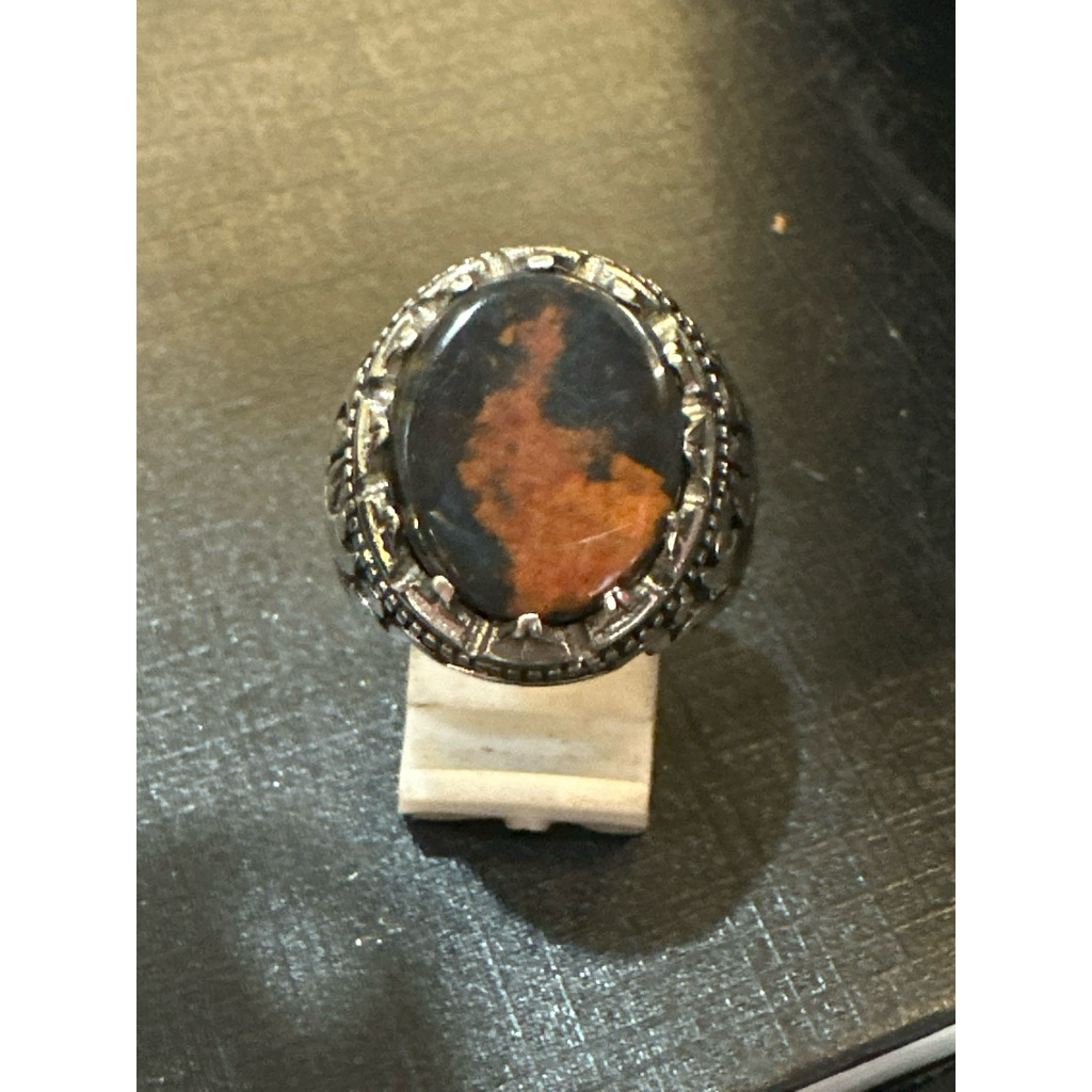 batu bacan kembang motif gambar