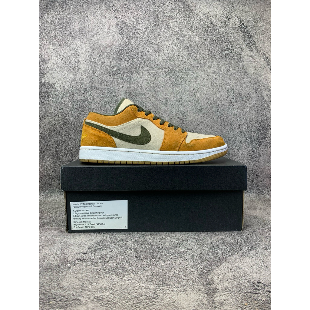 Sepatu Second Original Box Air Jordan SE Light Curry  Size 42,5 Insole 27 cm